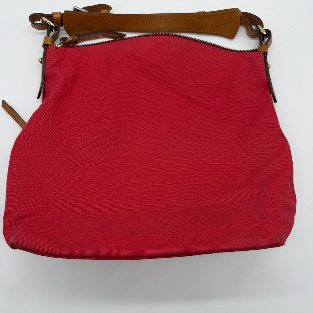 Dooney & Bourke Women's Medium Crossbody Red Hobo Shoulder Bag - Picture 2 of 7